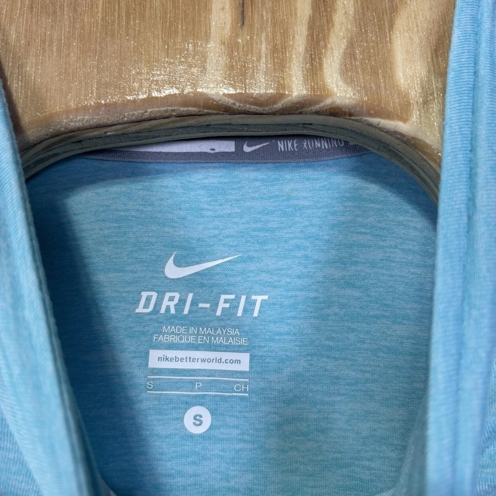 Nike Element Dri-FIT Pullover Womens Small Blue 1/2 Zip Long Sleeve Shirt
